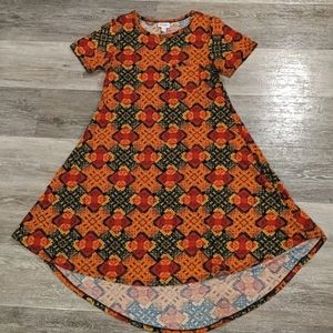 LuLaRoe Carly Dress - fall arrows
